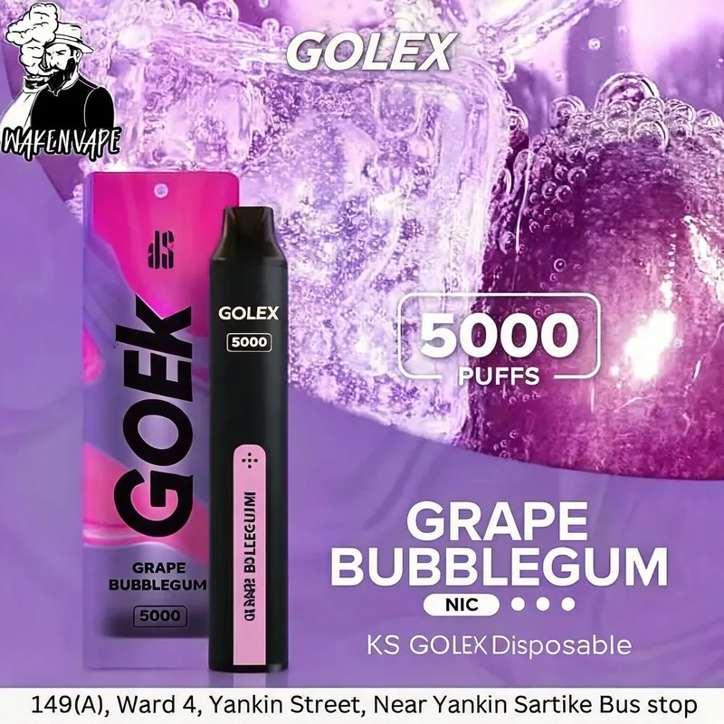 GOLEX KS 5000 Grape Bubblegum